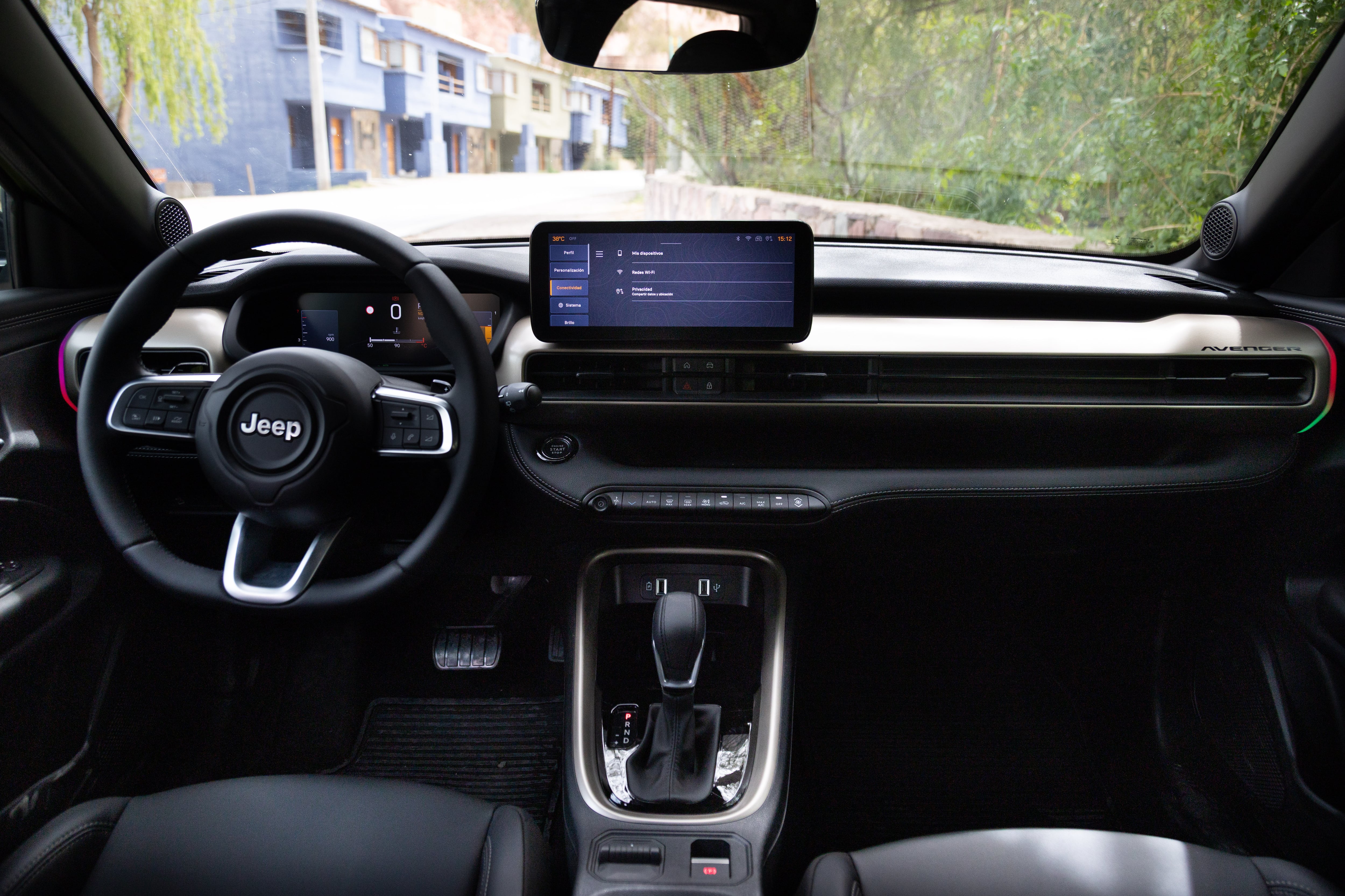Interior del nuevo Avenger