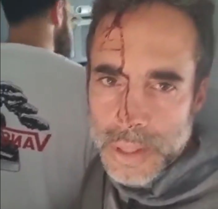 Un pasajero del avión de Flydubai