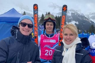 Histórico. El hijo de Valeria Mazza consiguió un diploma olímpico en los Juegos