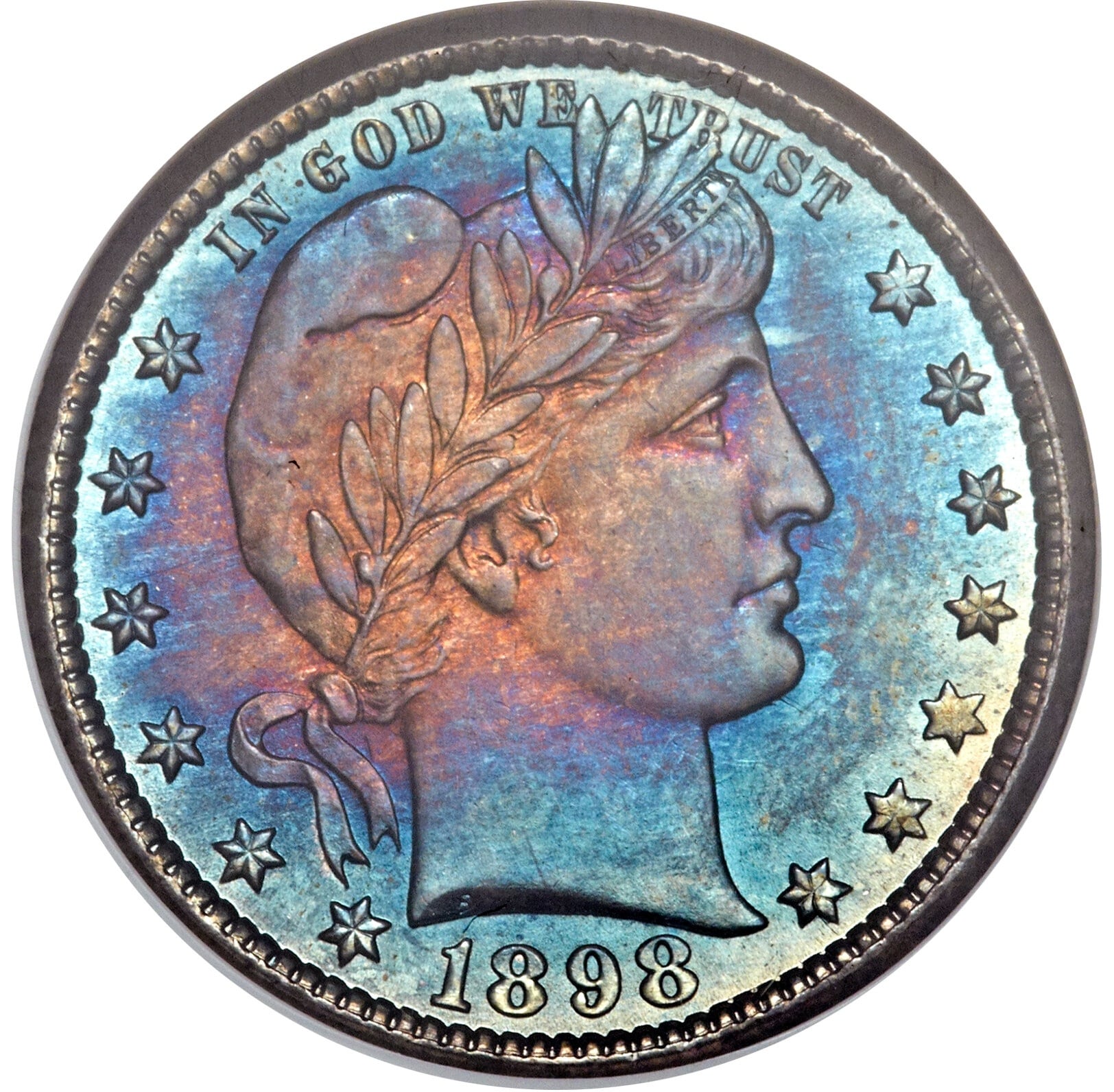 Esta pieza presenta una combinación de tonos que incluye azules eléctricos, verdes esmeraldas, rosas y cobres dorados