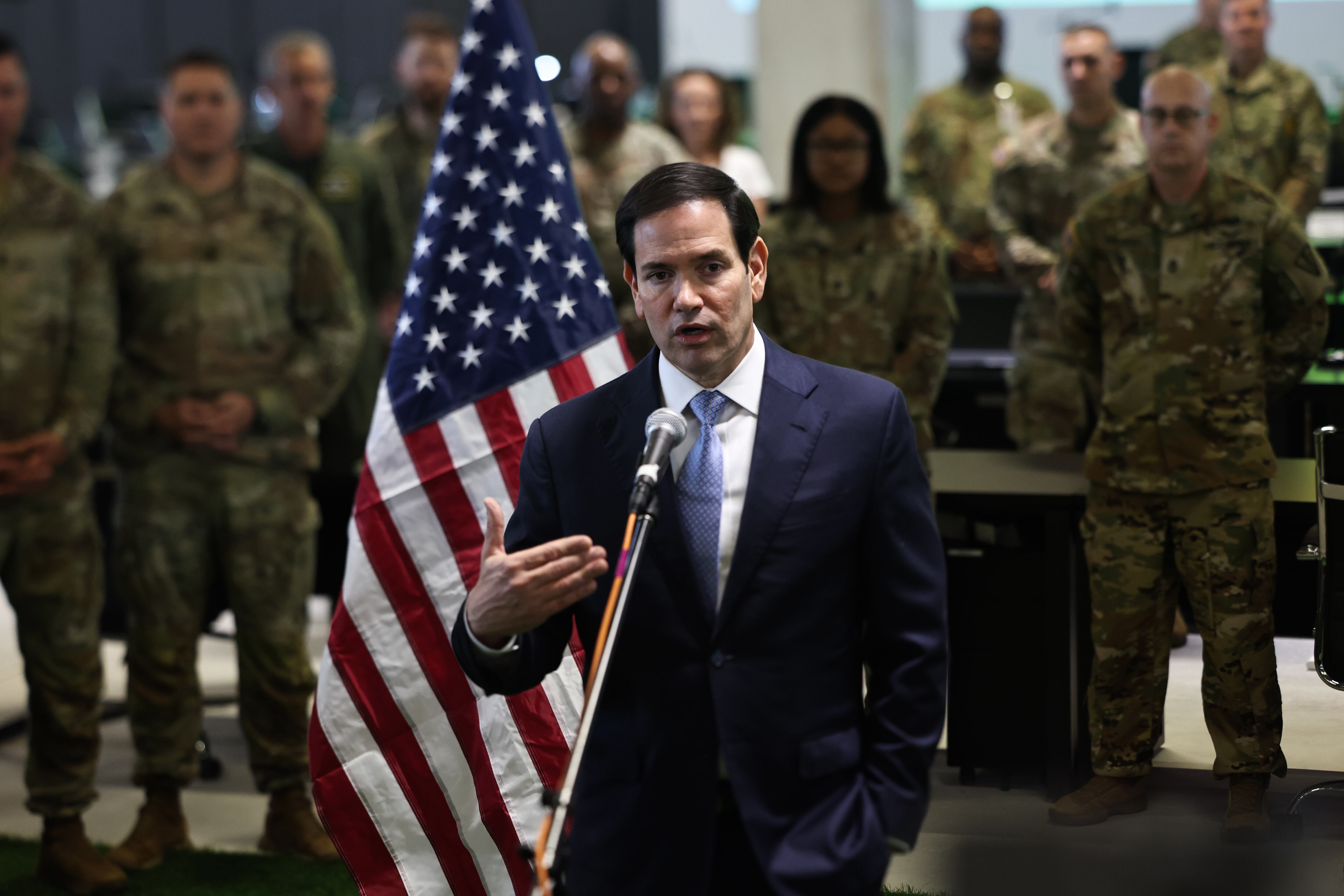 Las opciones militares que maneja Trump en Venezuela y la posibilidad de que Maduro sea un “objetivo legítimo” 6 El secretario de Estado de Estados Unidos, Marco Rubio