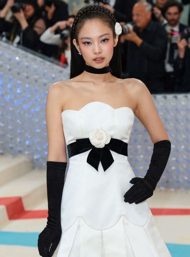 Jennie Kim, de Blackpink, en la Met Gala 2023