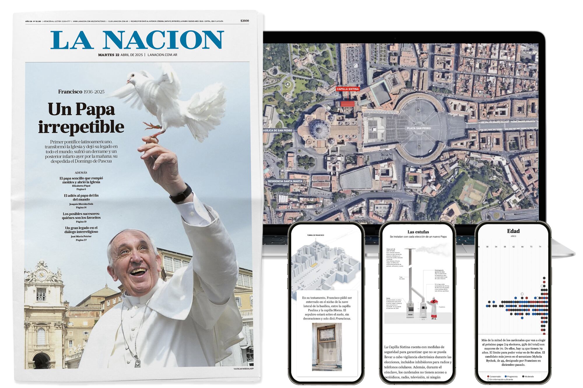 Premios SND: LA NACION, entre los 10 medios con mejor diseño digital del mundo
