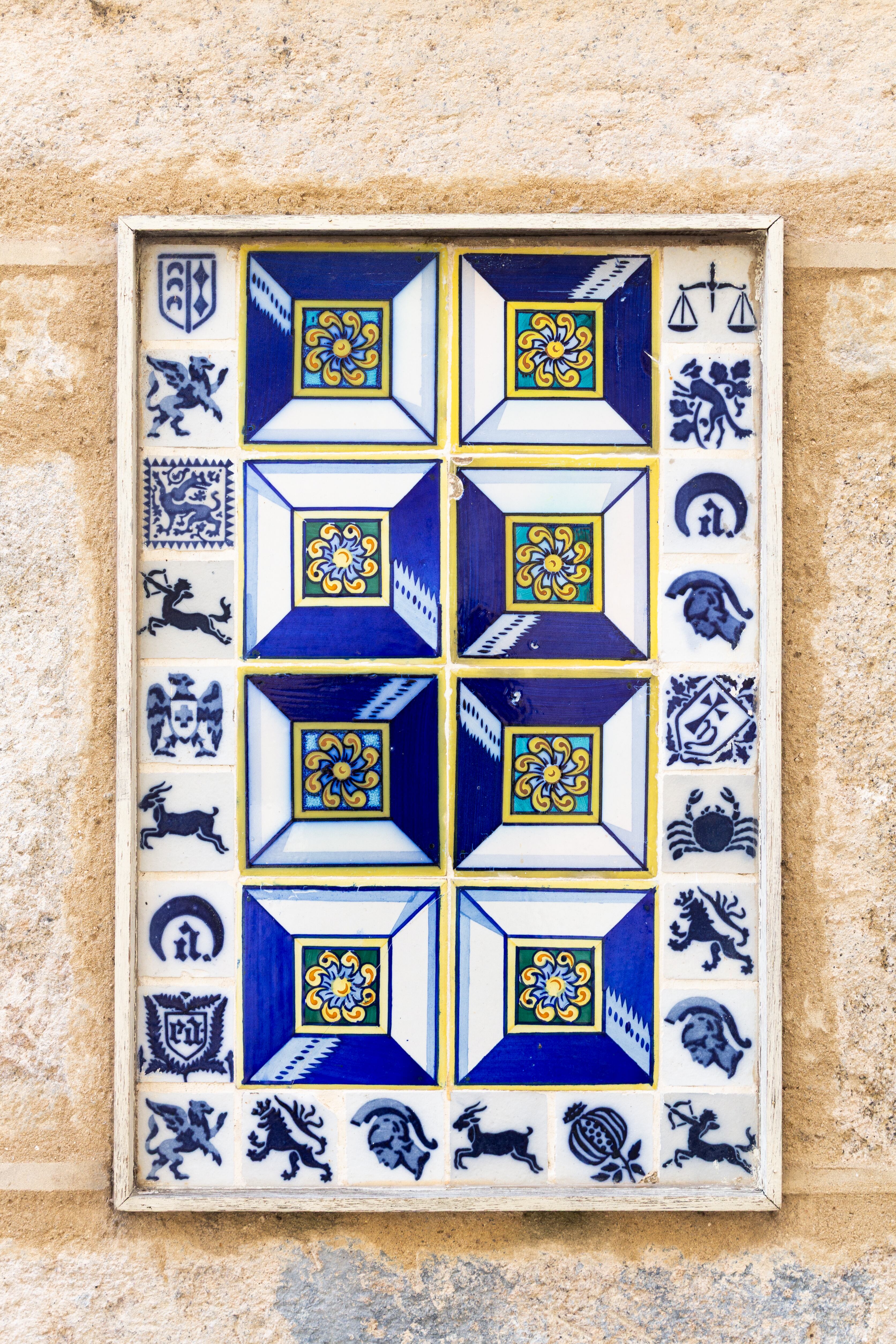 Azulejos pintados a mano