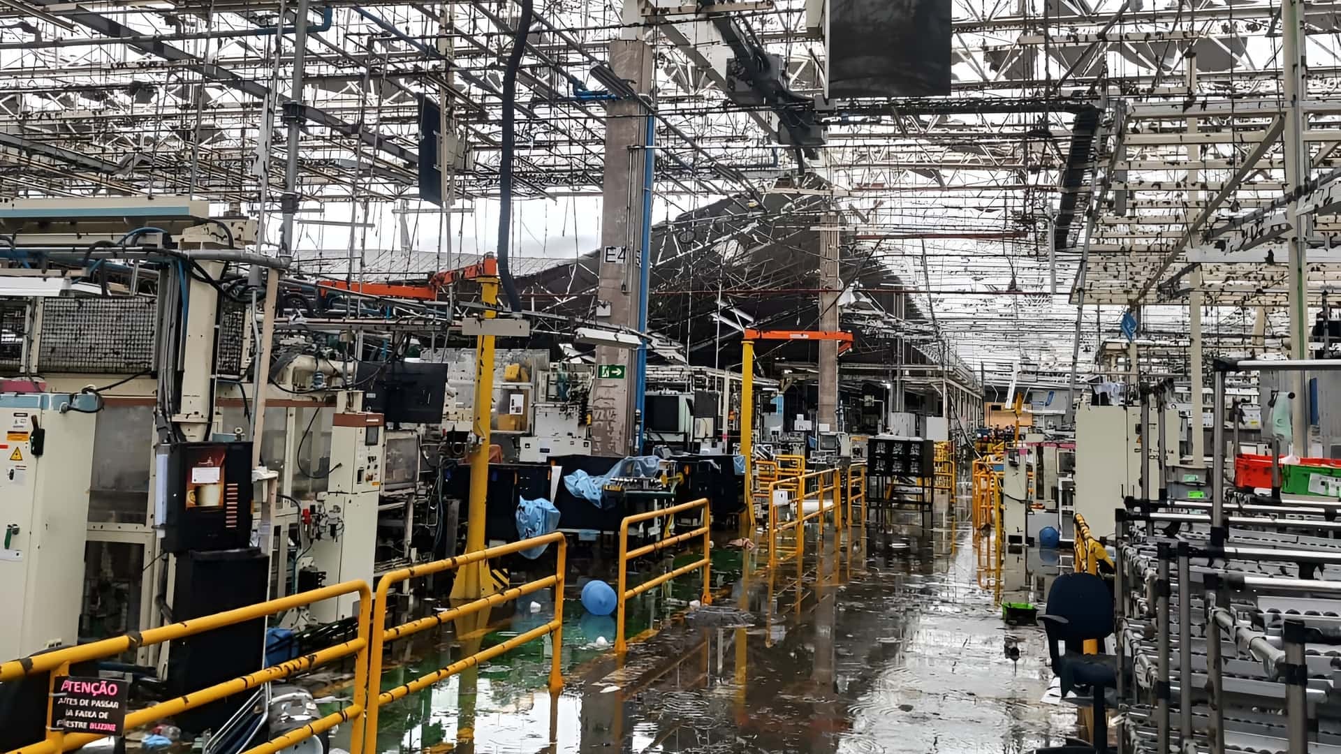 La producción en la planta está suspendida sin fecha de reprogramación prevista