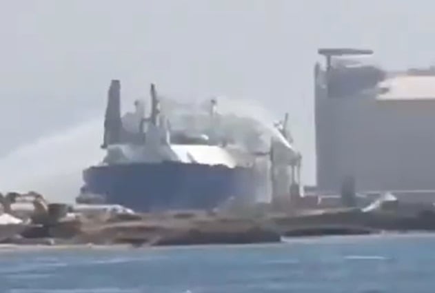 Un dron atacó un buque de EE.UU. en Egipto y crece el temor a una expansión de la guerra