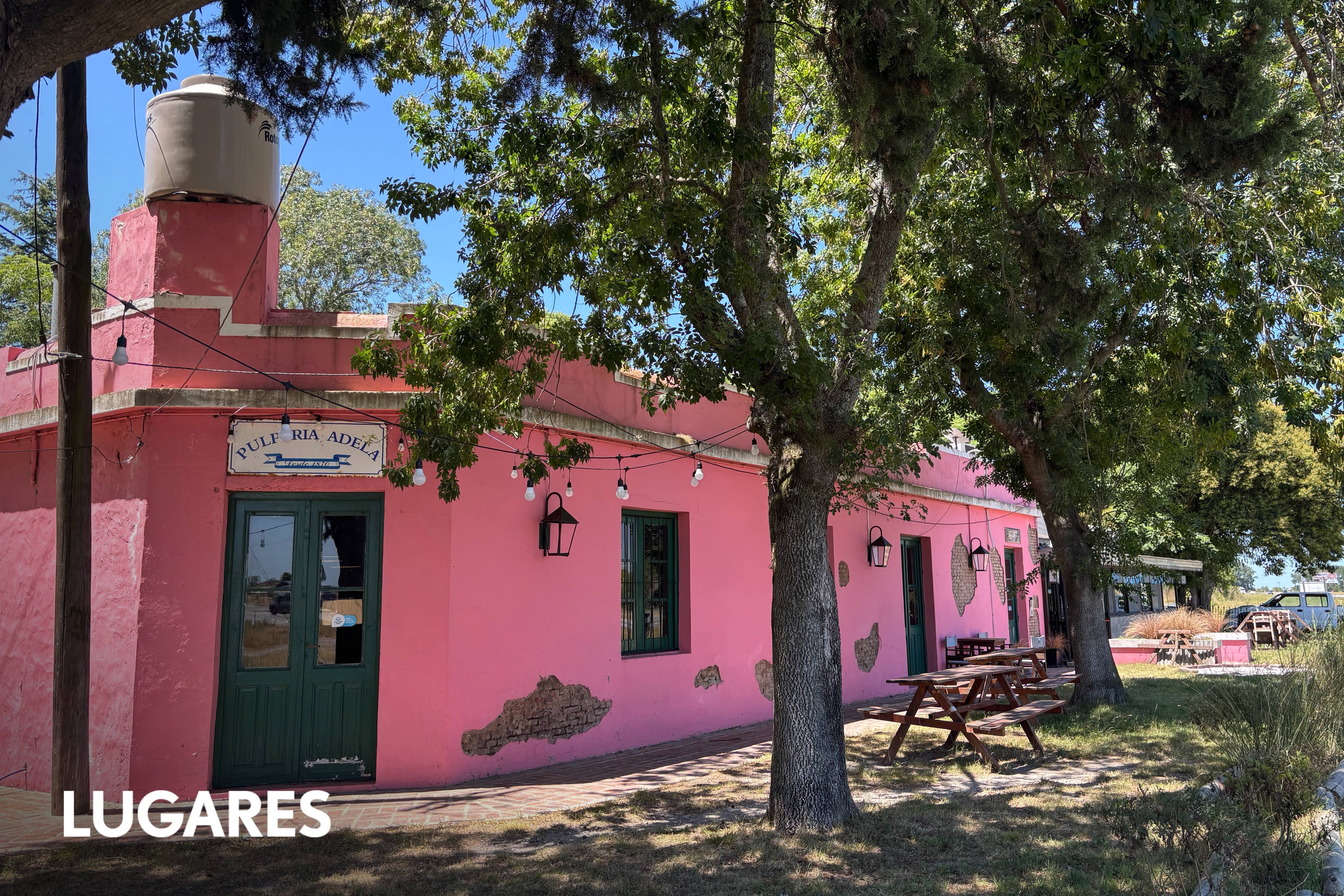 En la Ruta 2: la pulpería que visitaba Carlos Gardel y ahora es restaurante de campo