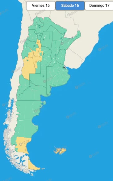 La jornada se presentará ventosa en varias regiones de la Argentina