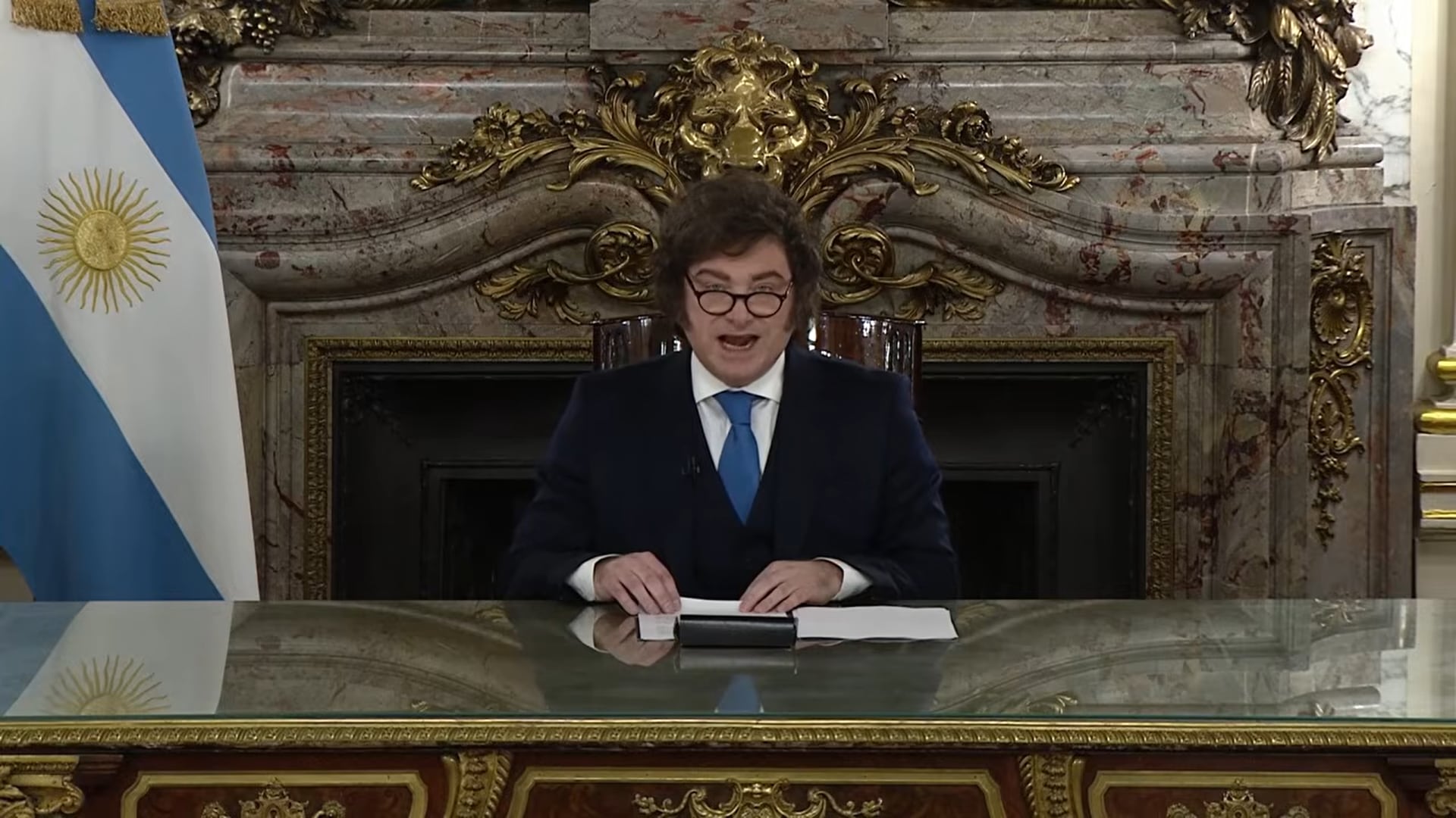 El presidente Javier Milei presentó la reforma de la carta orgánica del Banco Central en cadena nacional