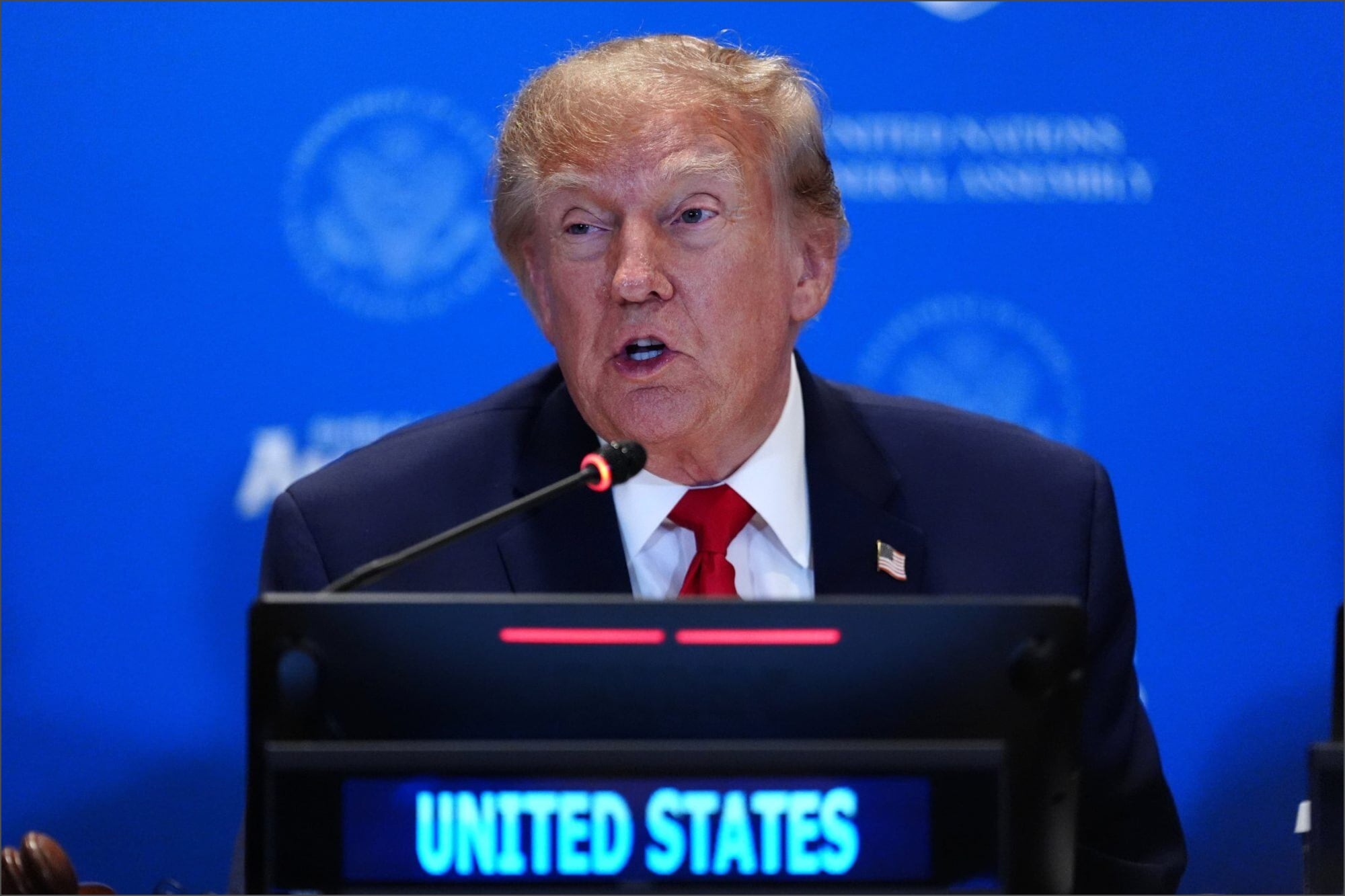 El presidente norteamericano, Donald Trump.