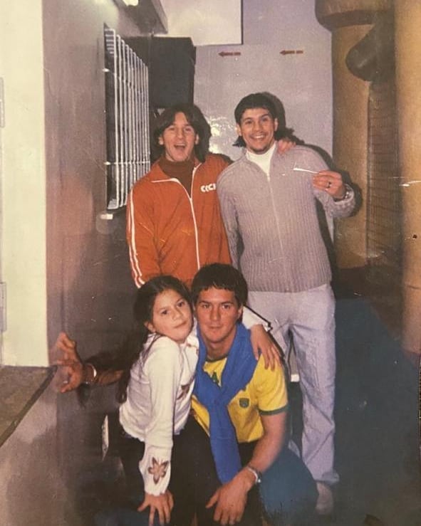 Foto de la adolescencia de Lionel Messi (Foto: Instagram @jorge.sole)