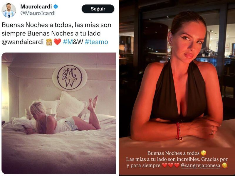 Los usuarios de X compararon las dedicatorias del deportista en sus redes sociales