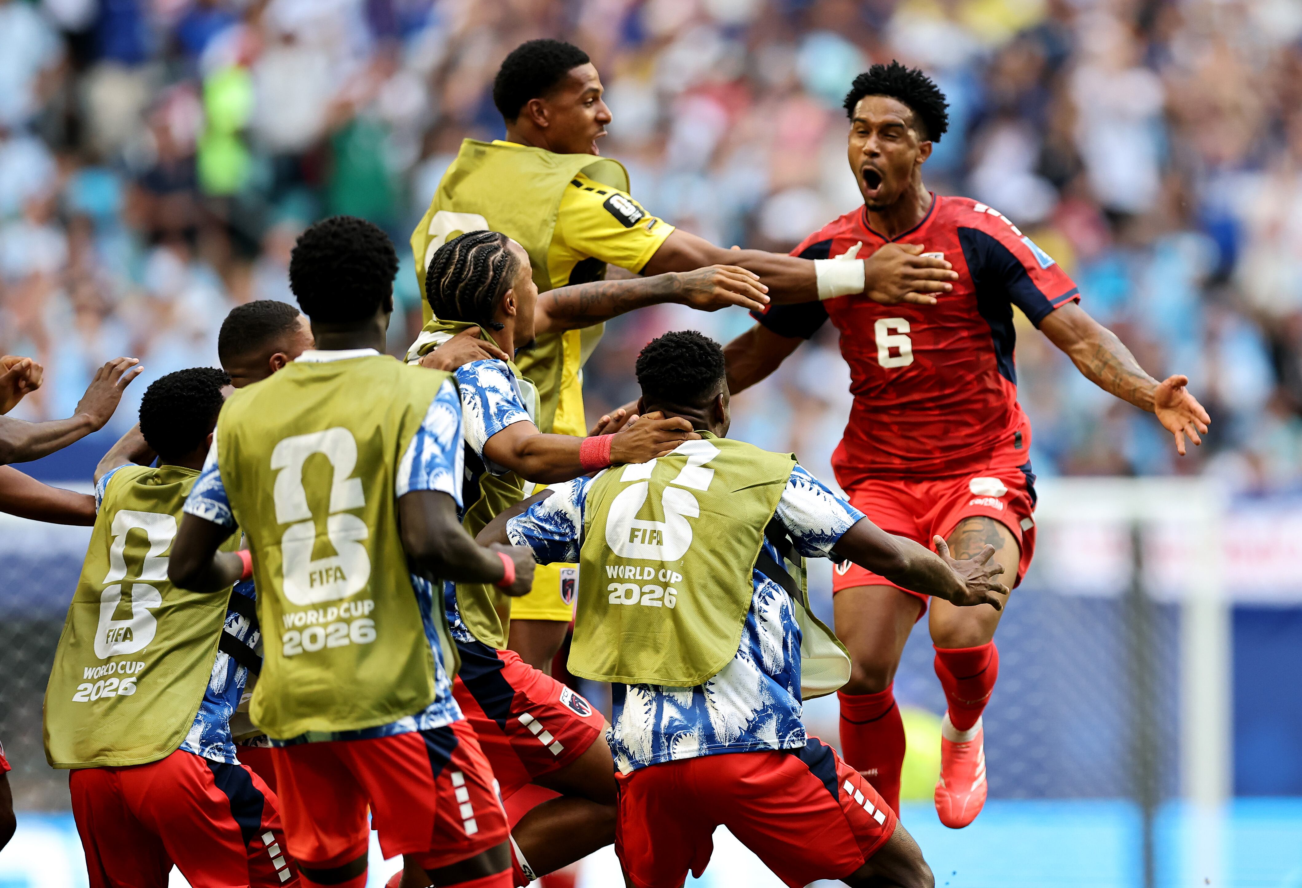 Cabo Verde marcó un gol ante Uruguay en el minuto 20