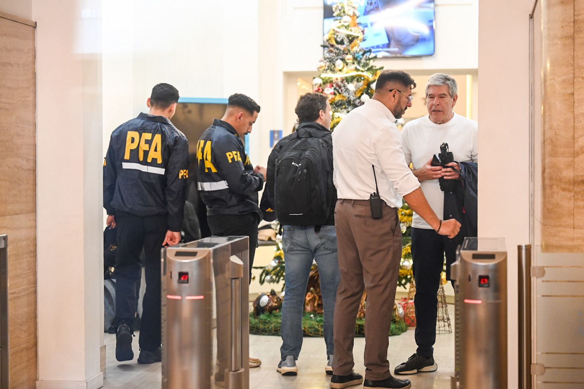 Allanamientos en la Sede de Viamonte de la AFA, por el Caso Sur Finanzas