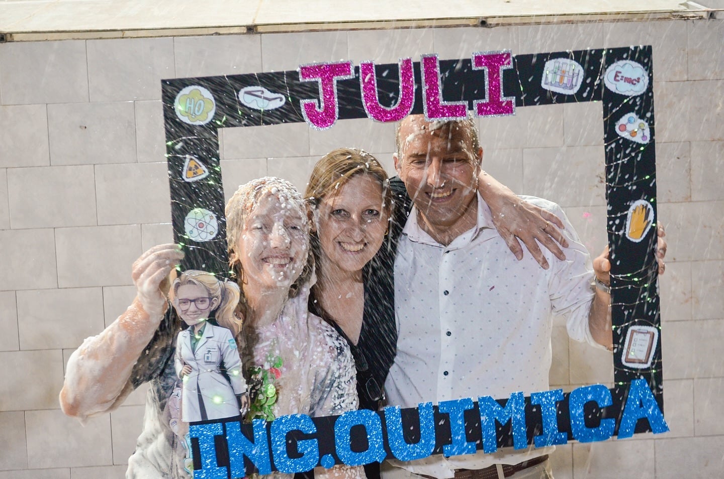 En 2024 la joven se recibió de ingeniera química (Foto: Instagram @juliconfe)