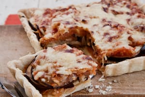 Tarta de berenjenas