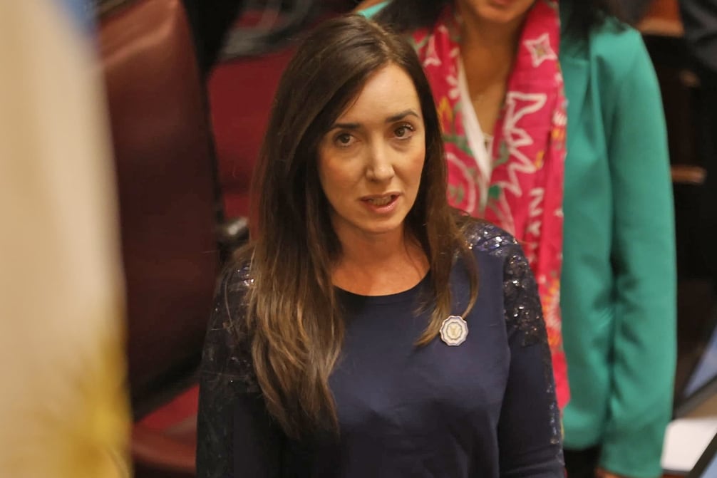 La vicepresidenta de Argentina, Victoria Villarruel