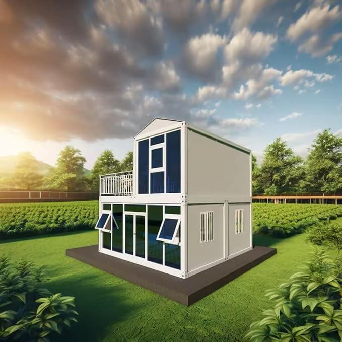 Esta casa prefabricada es resistente al fuego, la lluvia y los terremotos (amazon.com)