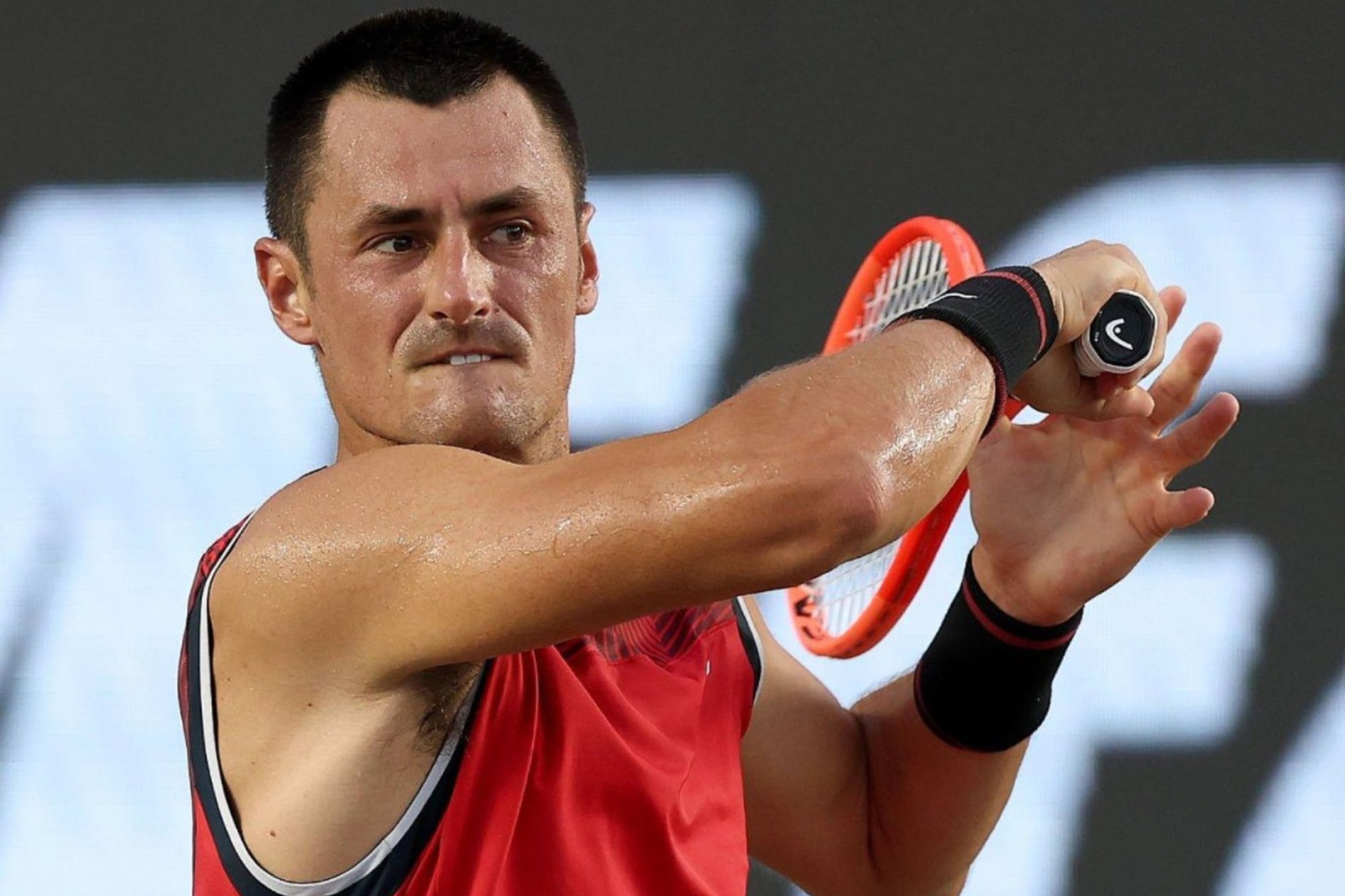 Bernard Tomic, fiel a su estilo