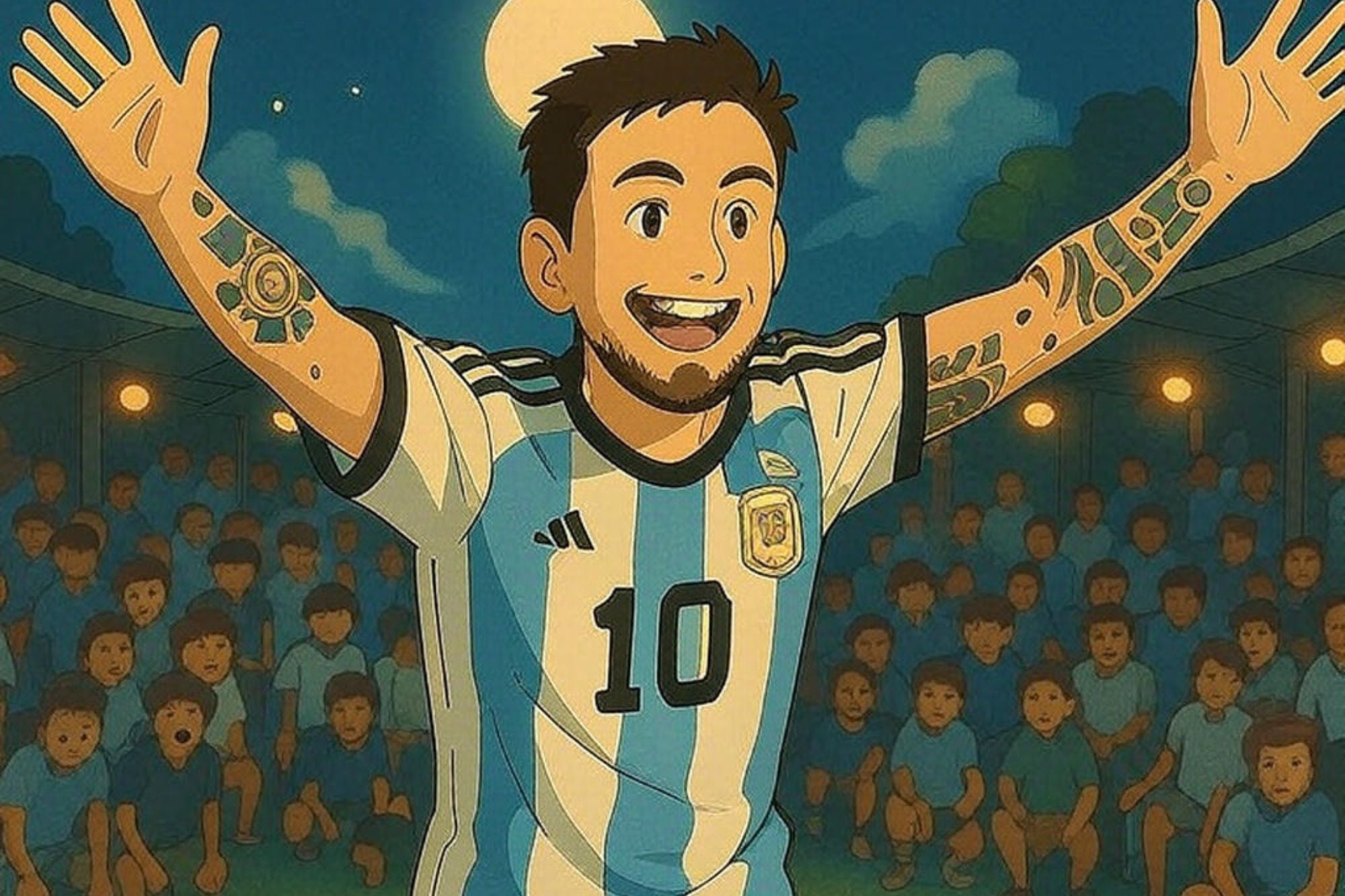 Cómo se vería Lionel Messi en el