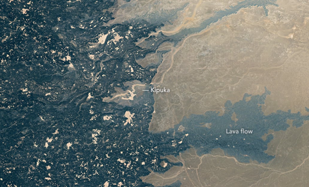 La imagen revela datos fascinantes sobre los procesos geológicos (Foto: NASA)