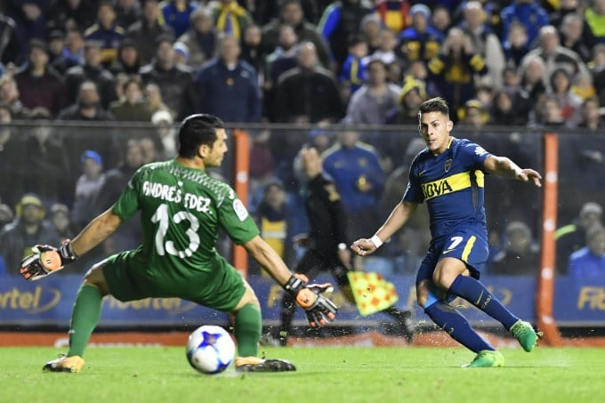La definición de Pavón para un típico del wing en su etapa en Boca