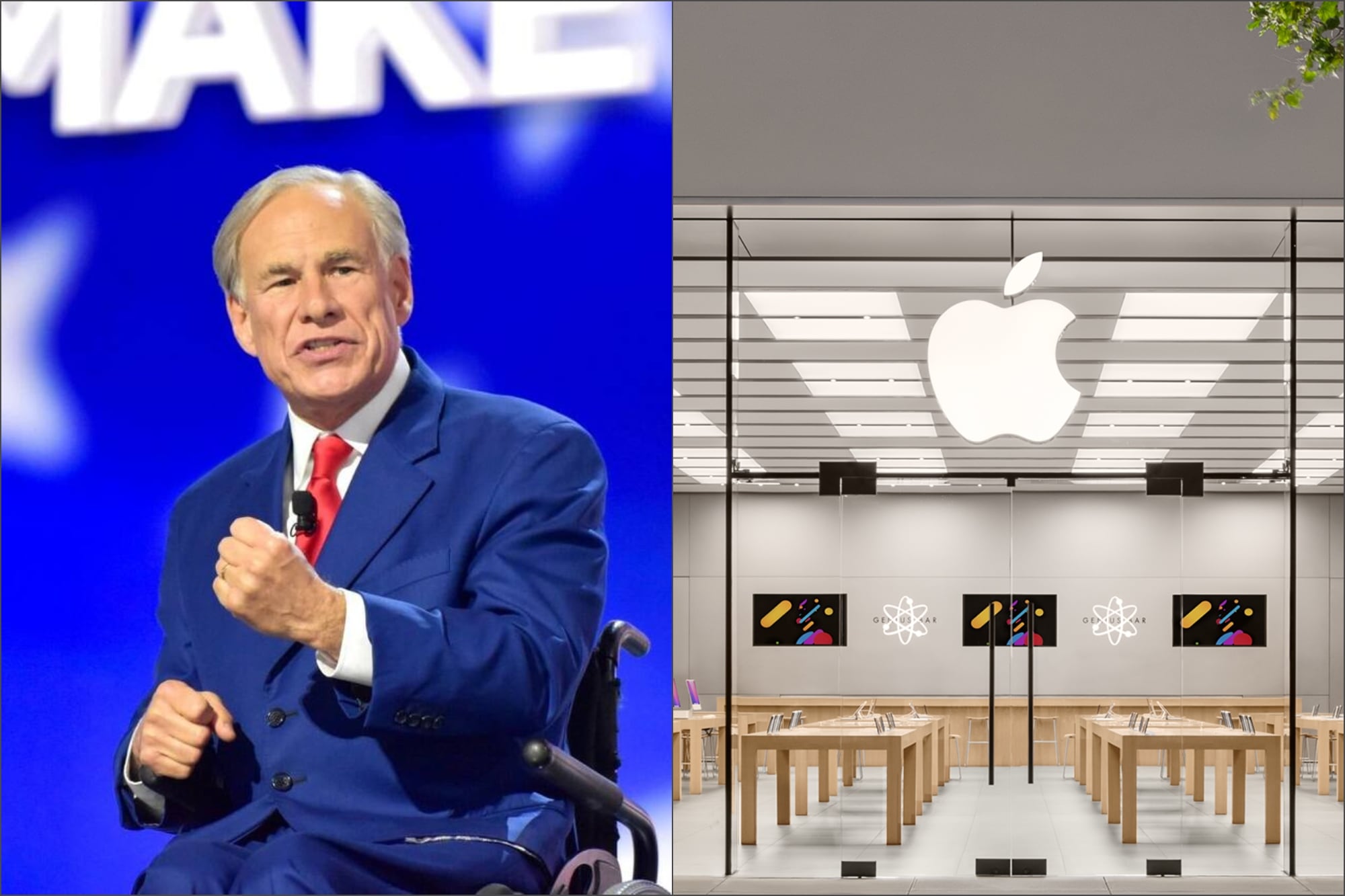 Buenas noticias para Texas: Greg Abbott anunció el próximo lanzamiento de Apple en Houston