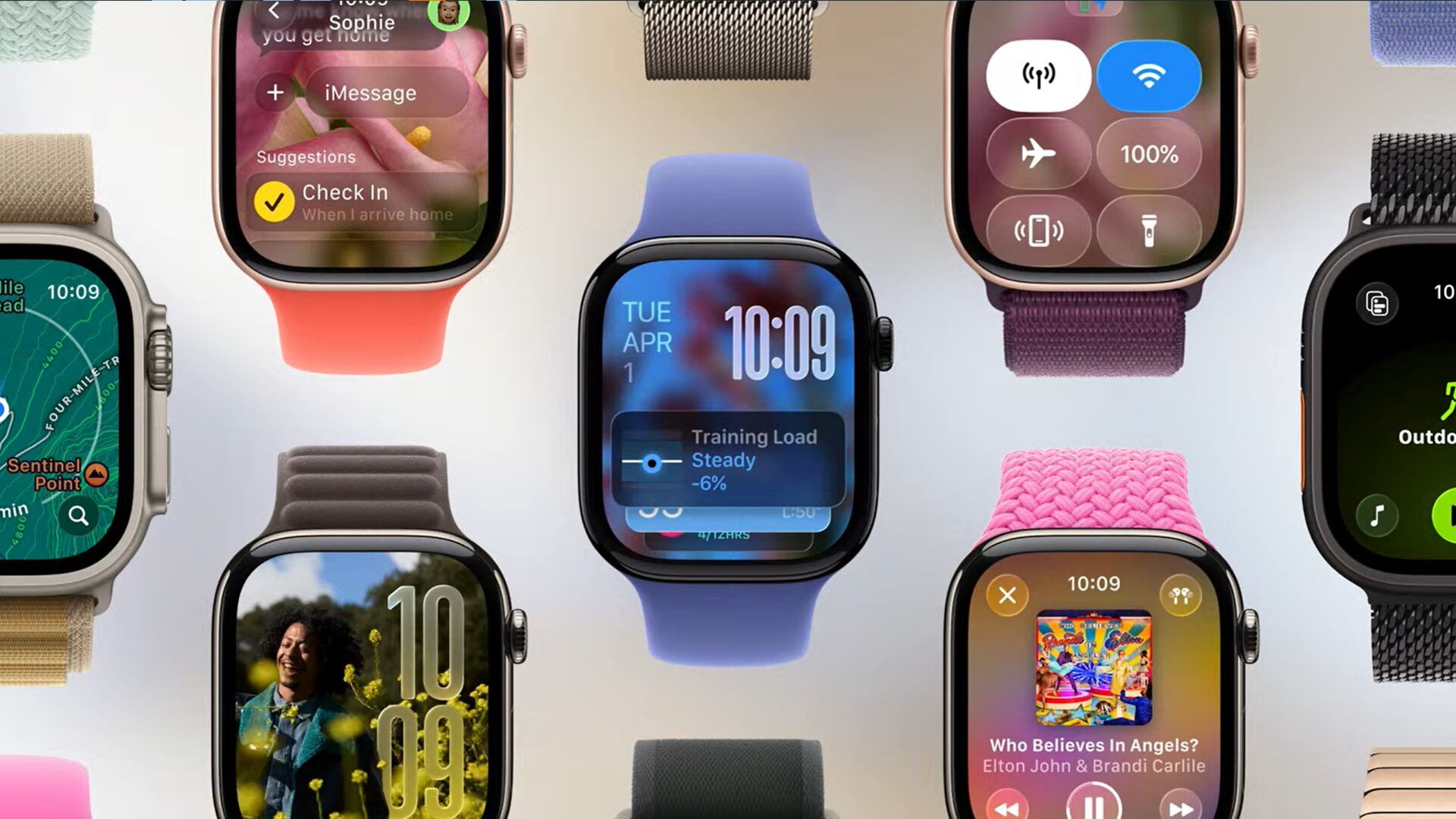 Así se verá watchOS 26 con Liquid Glass