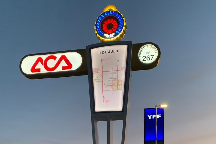 Uno de los clásicos tótems de ACA