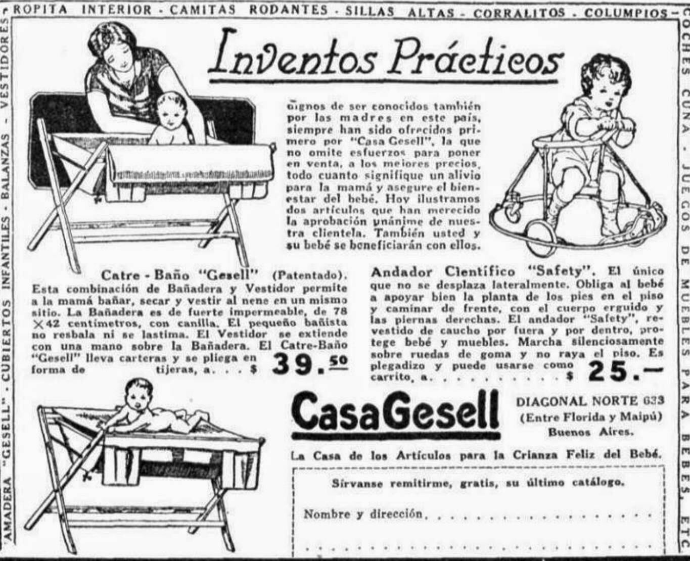 La Casa Gesell se convirtió en un comercio icónico para los productos para bebés