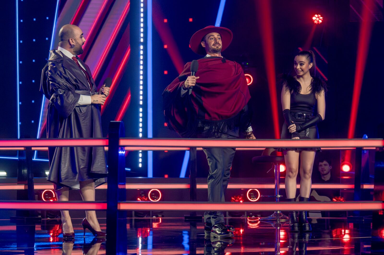 La performance de Nico Occhiato bailando chacarera