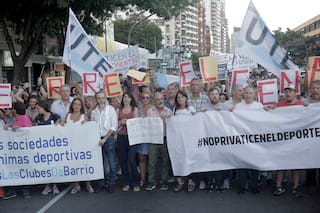 Un abrazo al Cenard: la manifestación del mundo del deporte que se hizo escuchar
