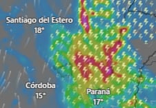 Hay alerta naranja y amarilla por tormentas y lluvias para este lunes 6 de abril: las provincias afectadas