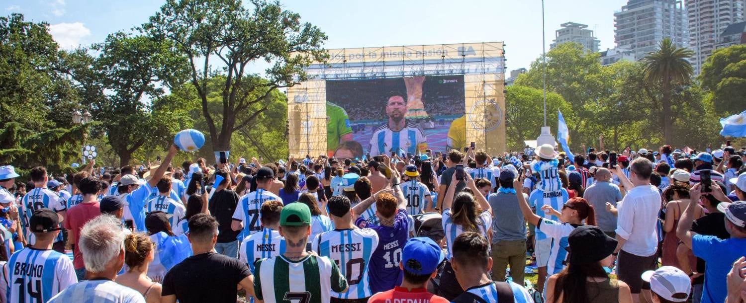 Dónde ver gratis los partidos del Mundial 2026 en pantalla gigante en los Buenos Aires Fan Fest