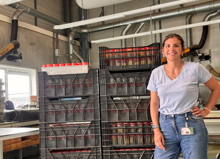 La ingeniera agrónoma Sofía Cano Alfañar estudió en la UNNE, pasó por Estados Unidos, Hungría y España, y hoy investiga en Holanda cómo transformar residuos vegetales en proteínas para consumo humano.