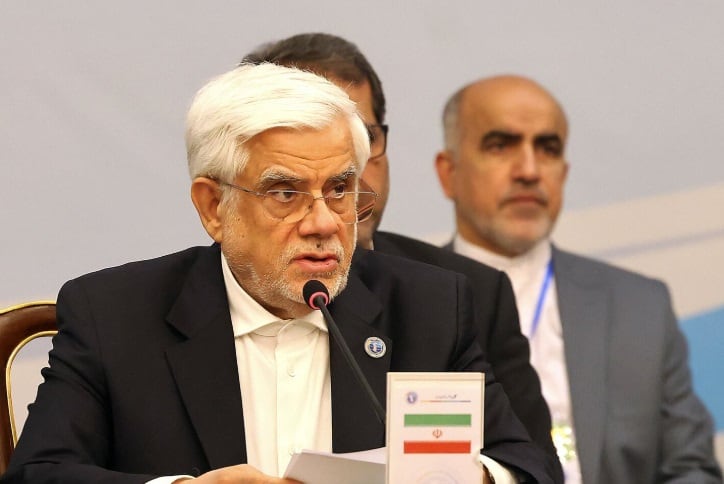 El primer vicepresidente de Irán, Mohammad Reza Aref