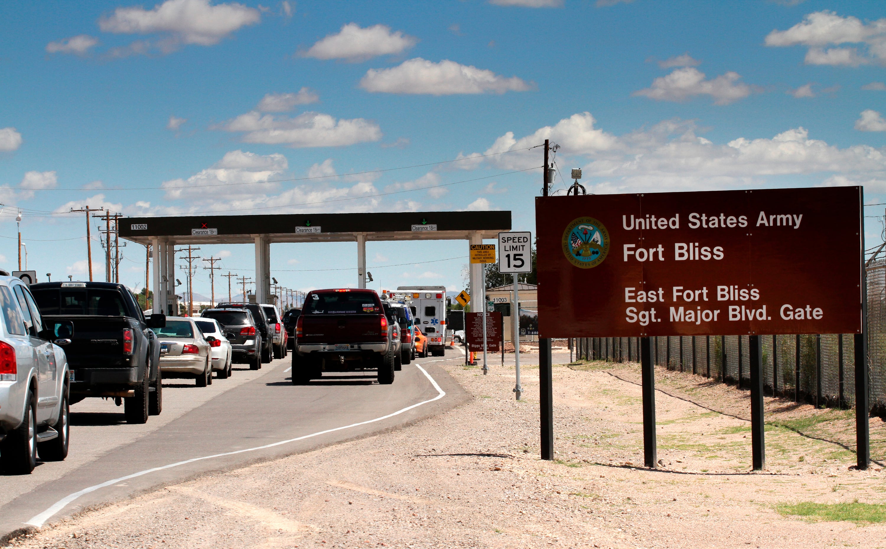 El relevamiento examinó la contribución económica de las personas y organizaciones vinculadas con las instalaciones militares distribuidas en Texas (AP Foto/Juan Carlos Llorca, Archivo)