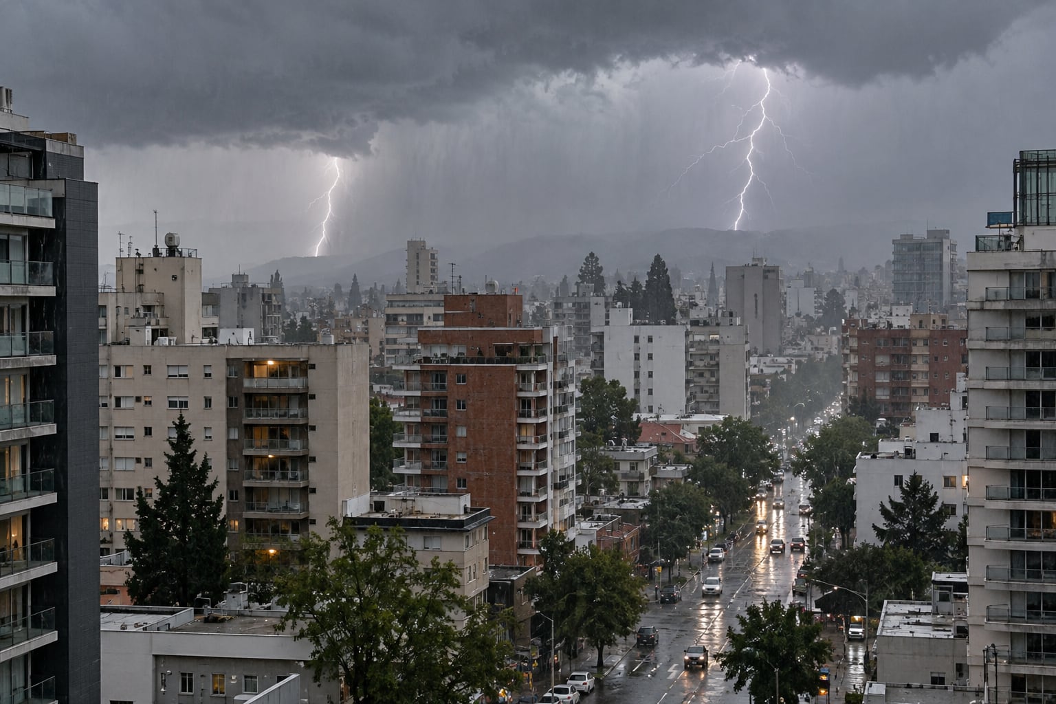 Avanza el “bloqueo atmosférico” que extenderá el mal tiempo y provocará chaparrones y tormentas intensas: las zonas afectadas