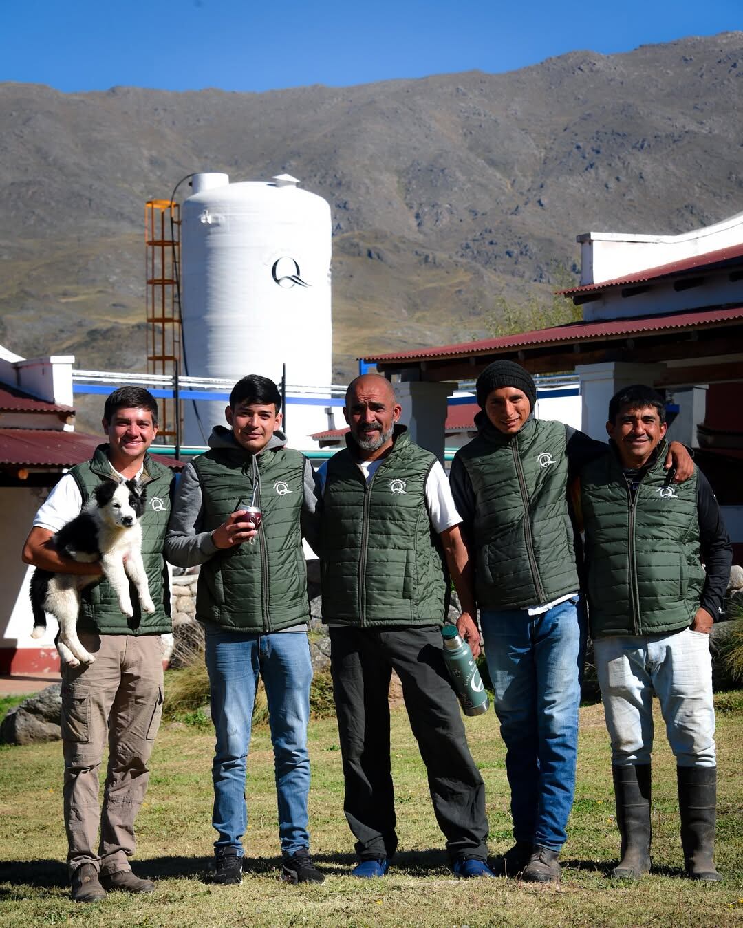 En total son 7 los trabajadores del Tambo Señora Sofía