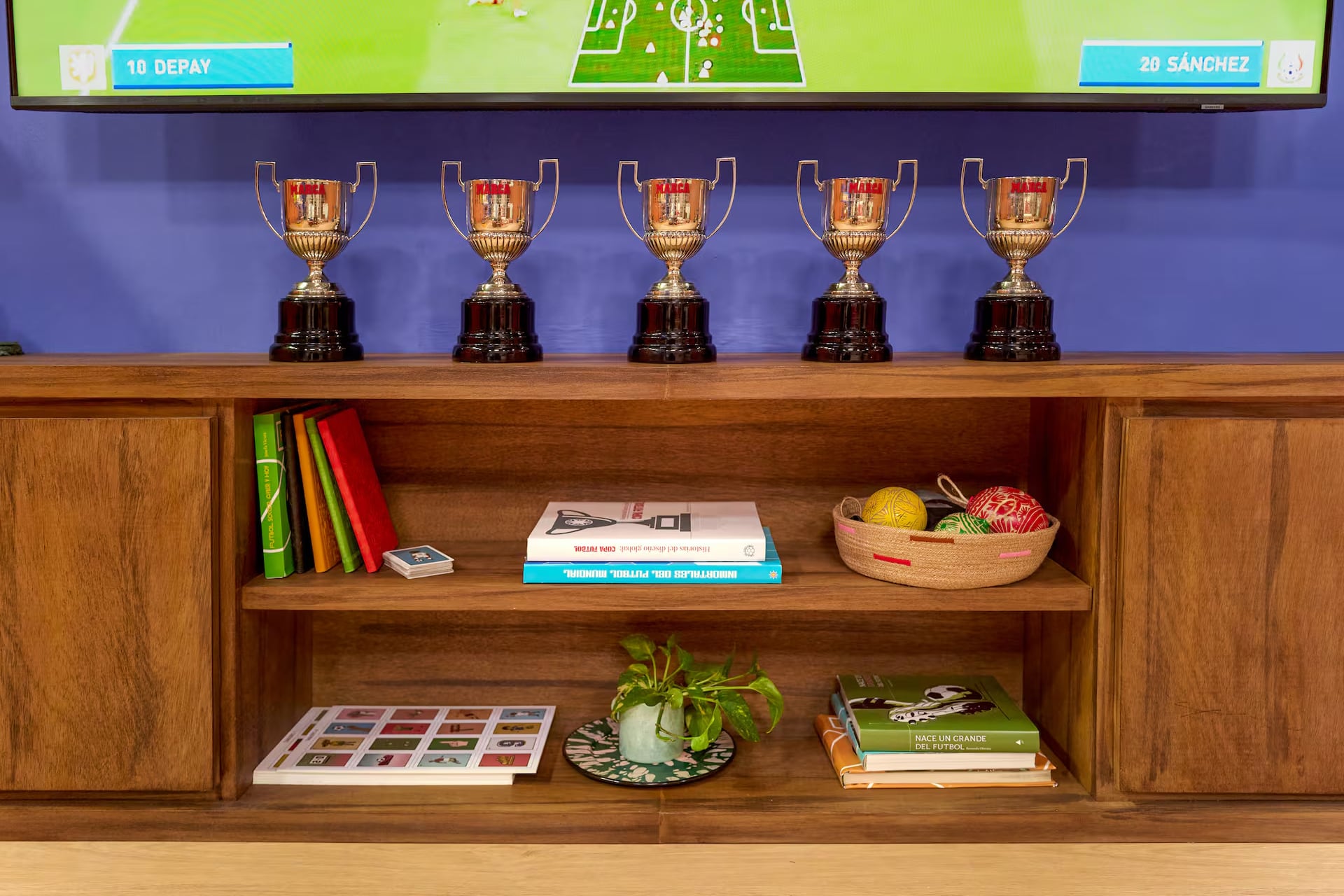 Se podrá intervenir el equipo de fútbol y llevarse un recuerdo personalizado