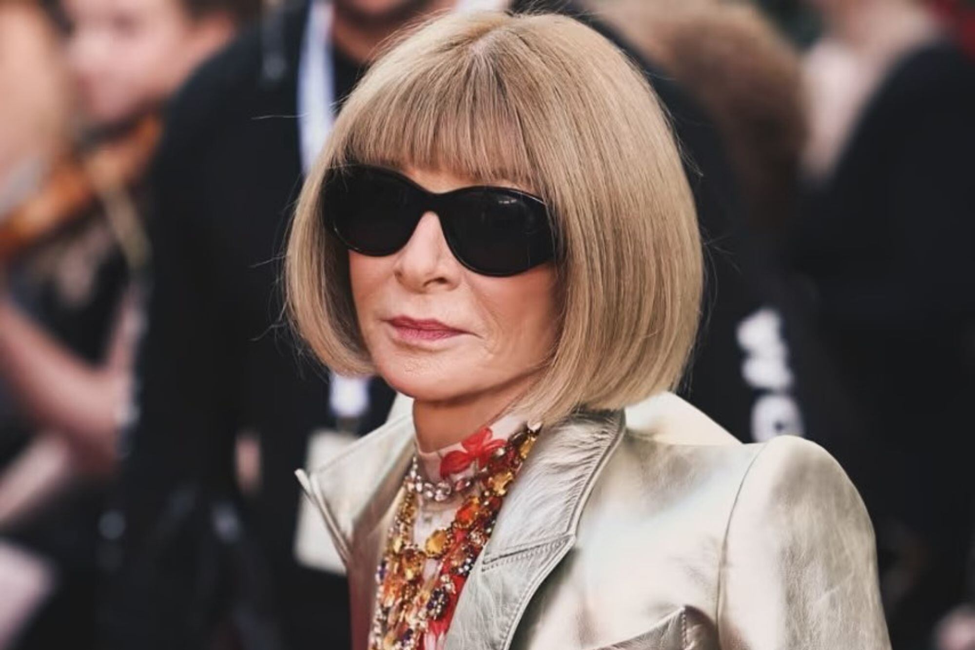 Anna Wintour se crio en la década de los 60, el punto álgido de la moda