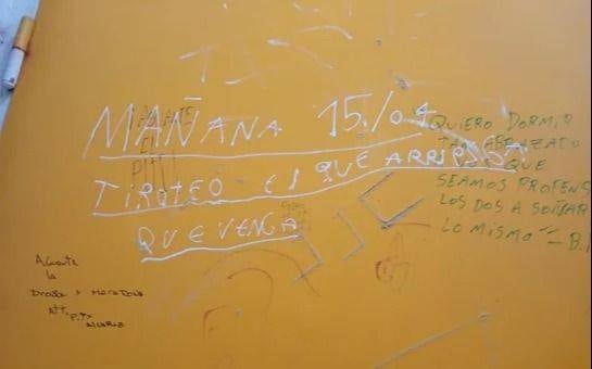 La pintada en La Plata