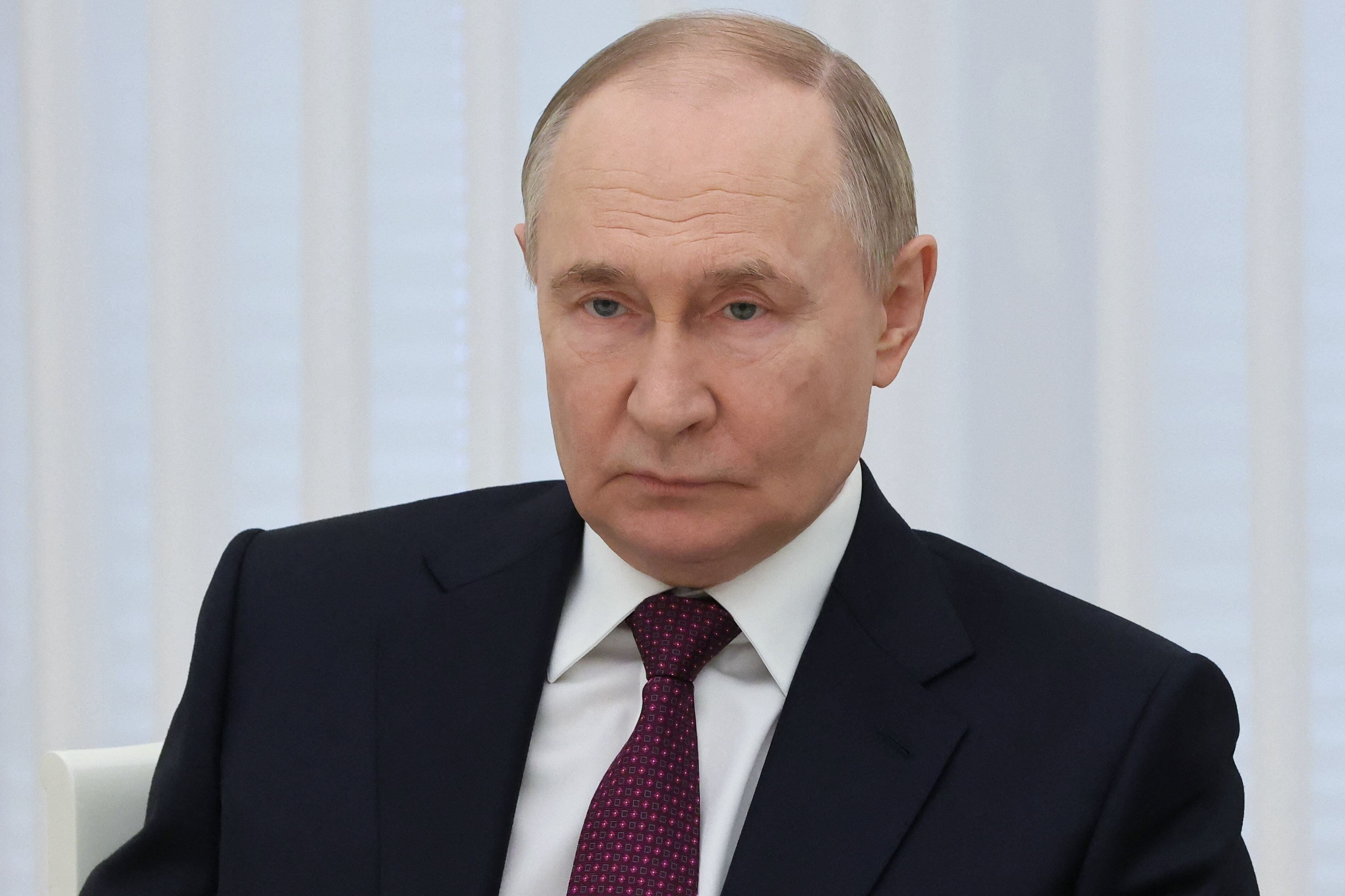 Vladimir Putin. (Photo by Sergei KARPUKHIN / POOL / AFP)