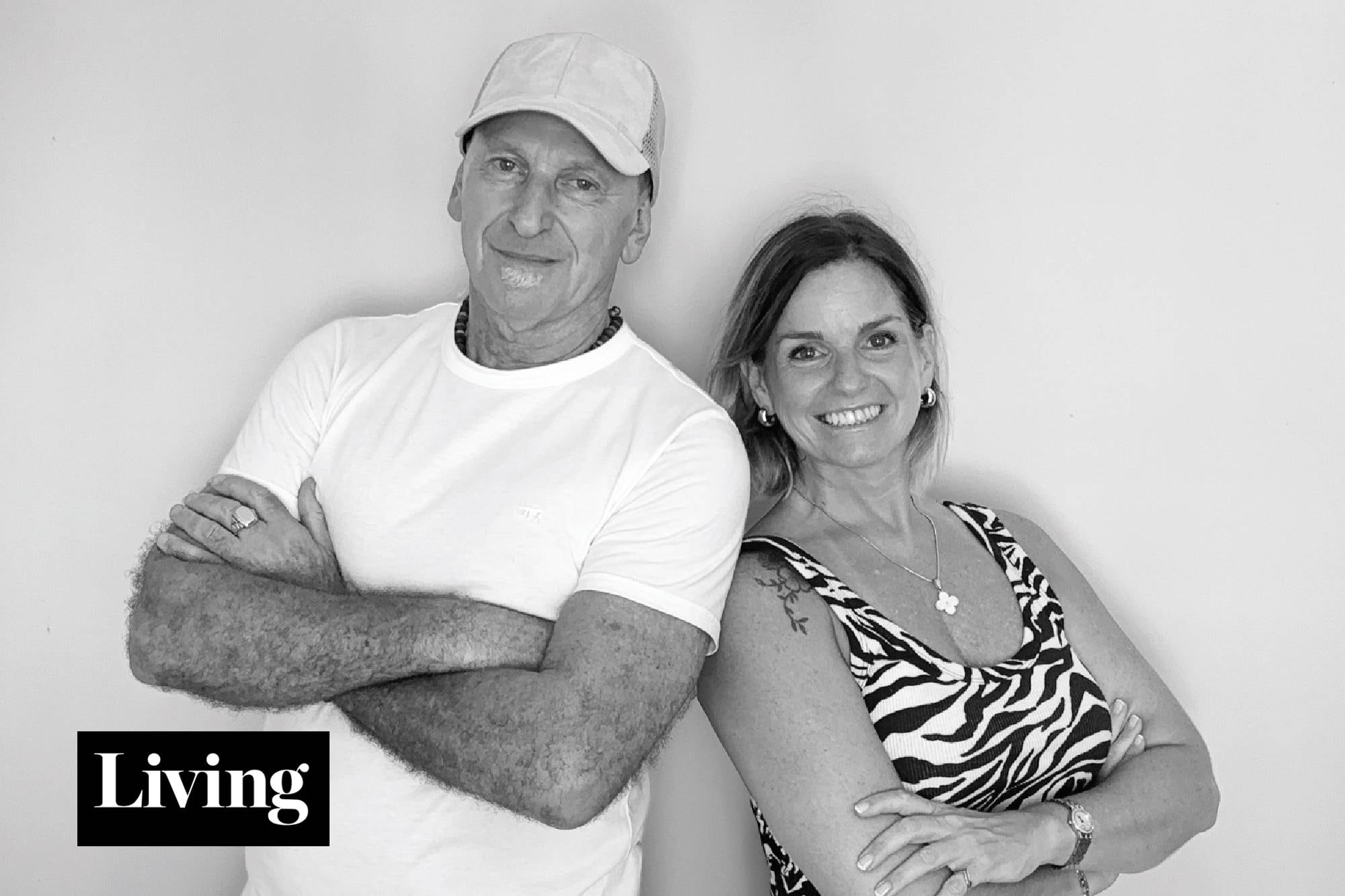 Claudio Wertheim y Virginia Ortiz, la dupla detrás del departamento que se transforma cuando cae el sol