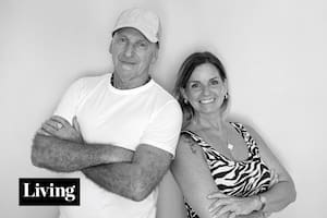 Claudio Wertheim y Virginia Ortiz, la dupla detrás del departamento que se transforma cuando cae el sol