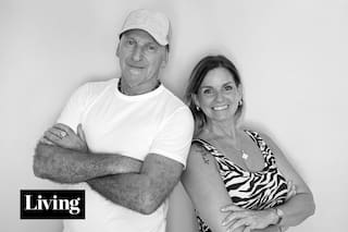 Claudio Wertheim y Virginia Ortiz, la dupla detrás del departamento que se transforma cuando cae el sol