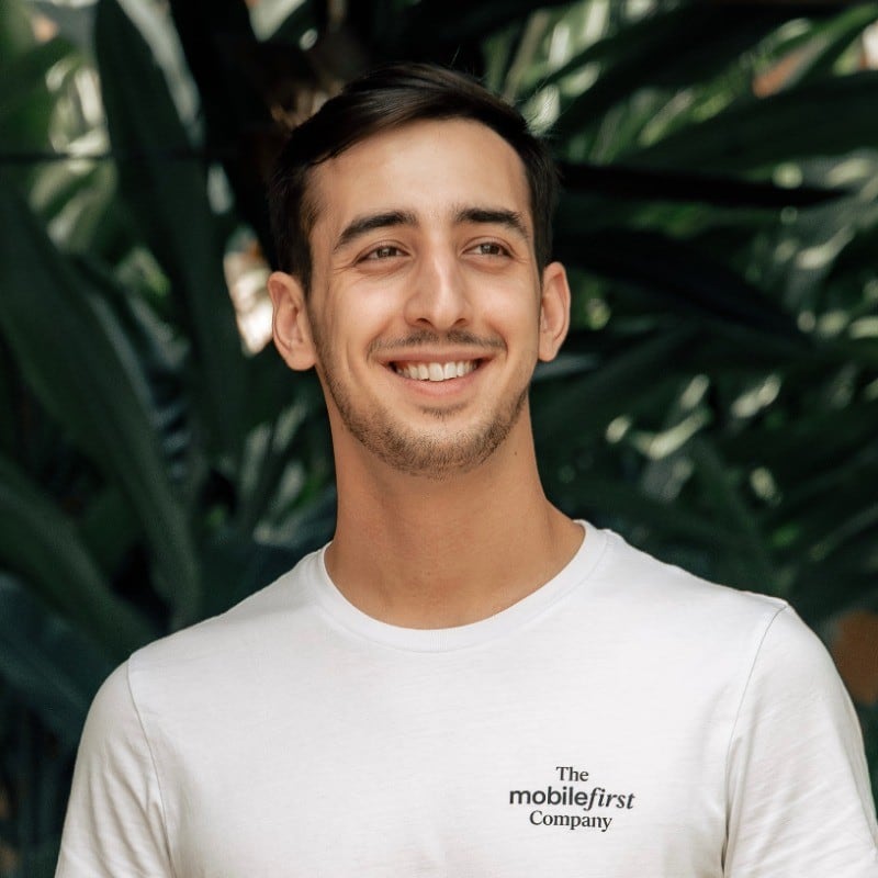 Franco Pinto, Franco Pinto, co-founder y CTO de The Mobile-First Company