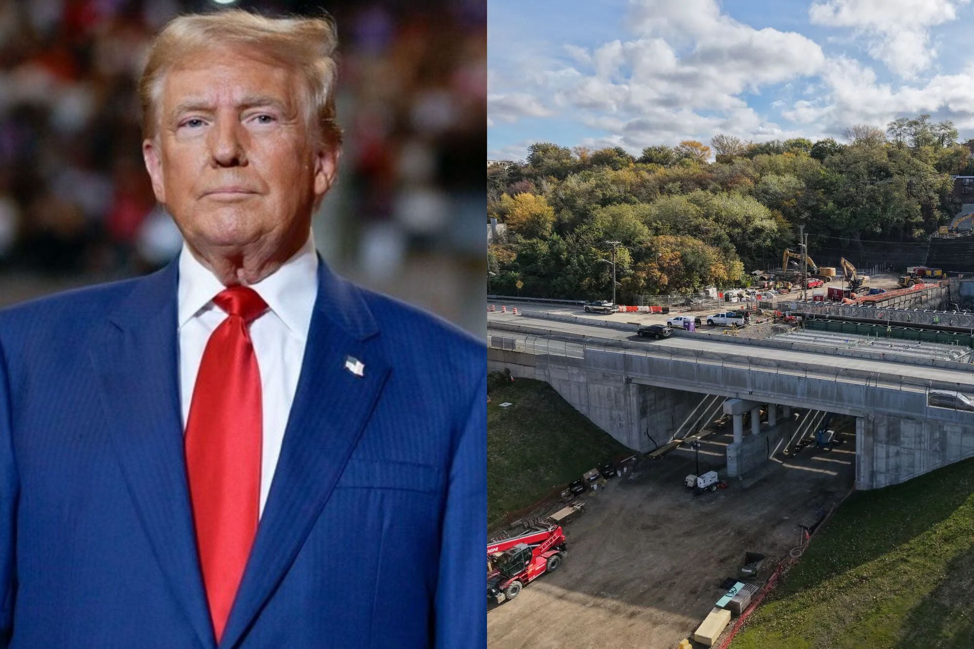 Trump puso condiciones para reanudar los fondos federales destinados al proyecto Gateway