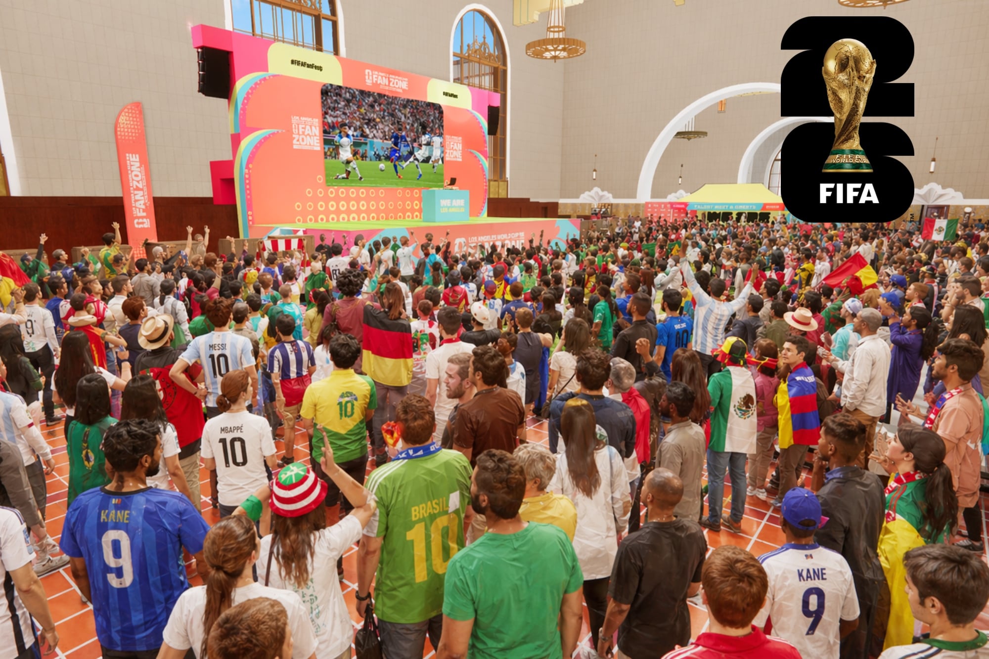 Oficial y confirmado: el listado completo de ubicaciones para ver gratis los partidos del Mundial 2026 en California