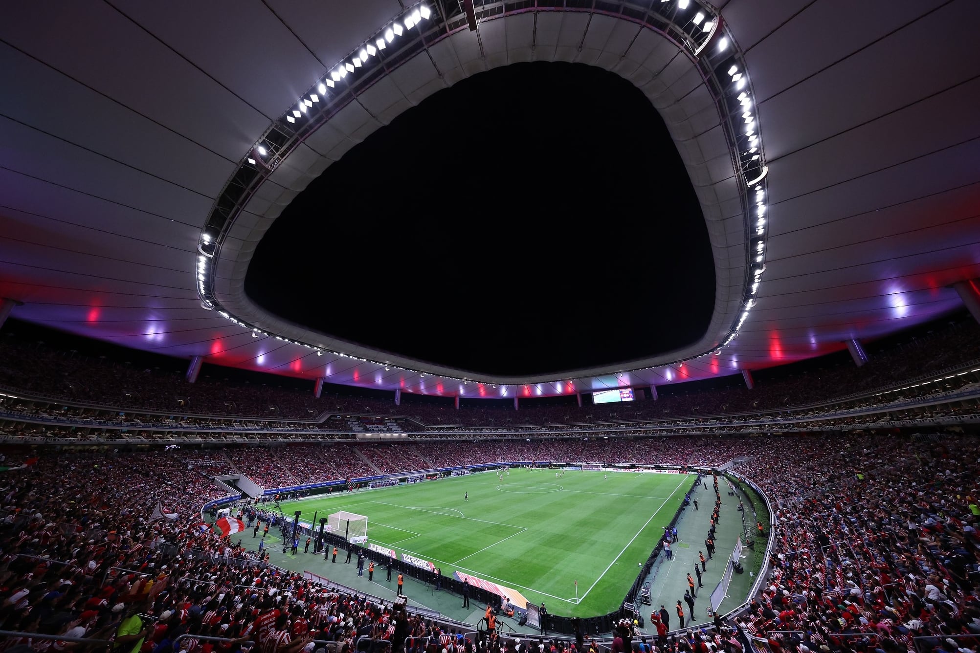 El Estadio Akron Guadalajara será sede de cuatro encuentros de la Copa del Mundo 2026